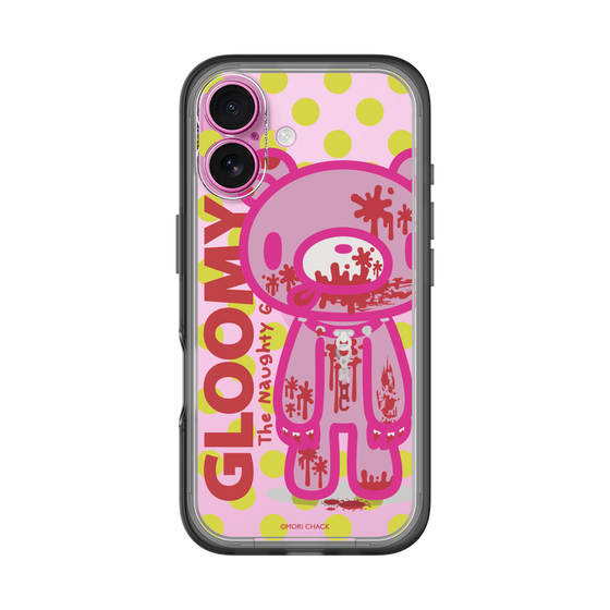Slim Protection Premium Case［ Gloomy - Polka Dot ］