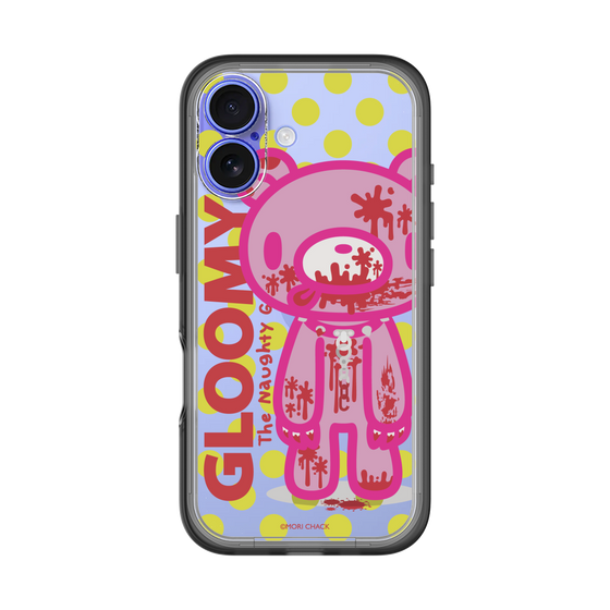 Slim Protection Premium Case［ Gloomy - Polka Dot ］