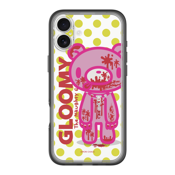 Slim Protection Premium Case［ Gloomy - Polka Dot ］