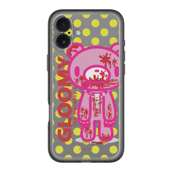 Slim Protection Premium Case［ Gloomy - Polka Dot ］