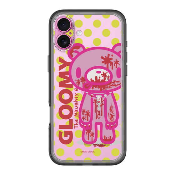 Slim Protection Premium Case［ Gloomy - Polka Dot ］