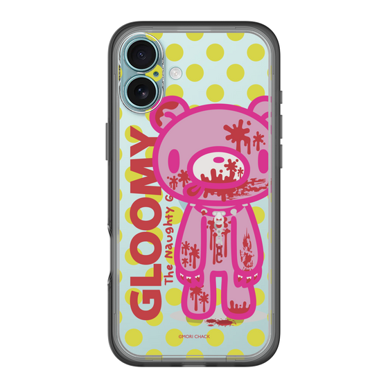 Slim Protection Premium Case［ Gloomy - Polka Dot ］
