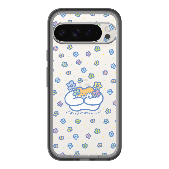 Slim Protection Premium Case［ Mokumoku-chan - Flowers ］