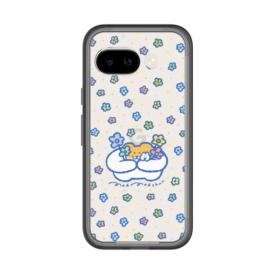 Slim Protection Premium Case［ Mokumoku-chan - Flowers ］