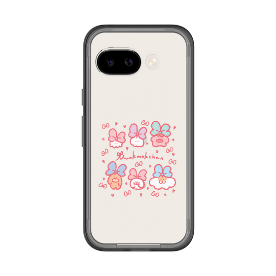Slim Protection Premium Case［ Mokumoku-chan - Ribbons ］