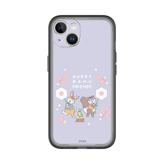 Slim Protection Premium Case［ Kuppyramu Friends - Flower ］