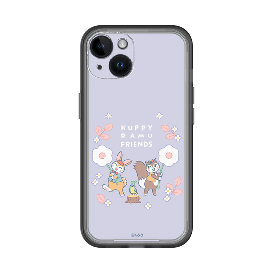 Slim Protection Premium Case［ Kuppyramu Friends - Flower ］