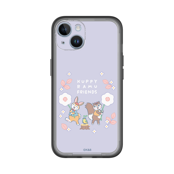 Slim Protection Premium Case［ Kuppyramu Friends - Flower ］