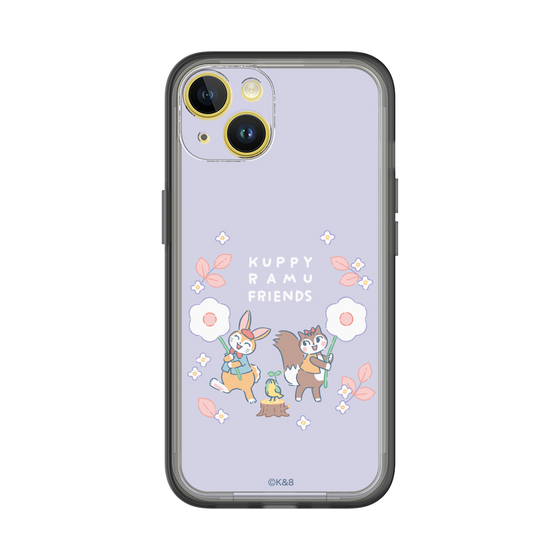 Slim Protection Premium Case［ Kuppyramu Friends - Flower ］