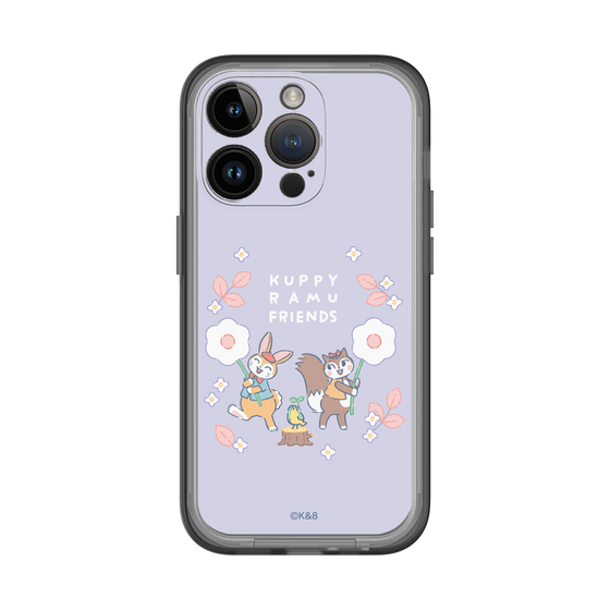 Slim Protection Premium Case［ Kuppyramu Friends - Flower ］