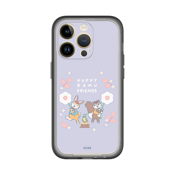 Slim Protection Premium Case［ Kuppyramu Friends - Flower ］