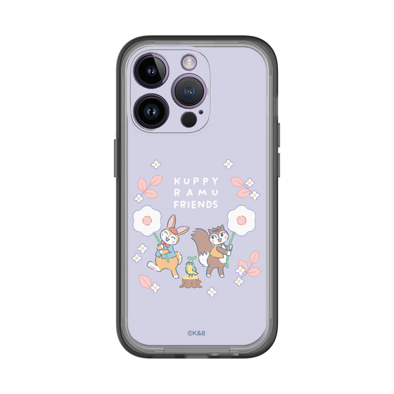 Slim Protection Premium Case［ Kuppyramu Friends - Flower ］