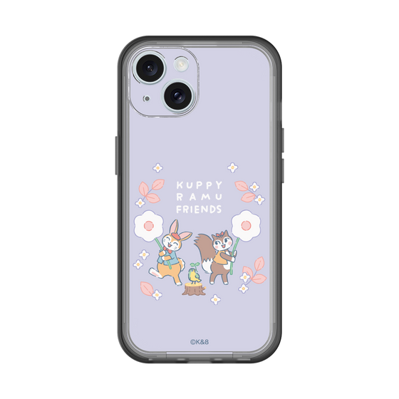 Slim Protection Premium Case［ Kuppyramu Friends - Flower ］