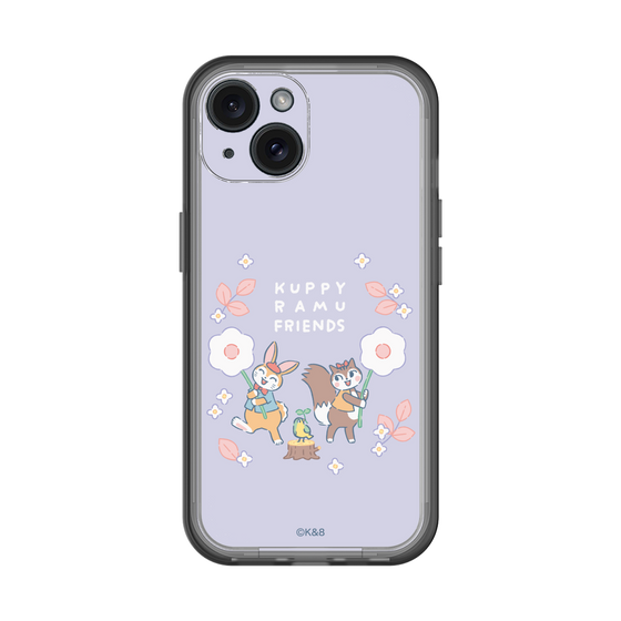 Slim Protection Premium Case［ Kuppyramu Friends - Flower ］