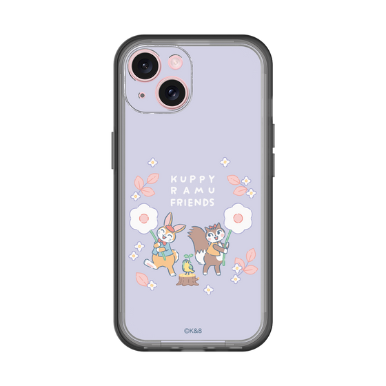 Slim Protection Premium Case［ Kuppyramu Friends - Flower ］