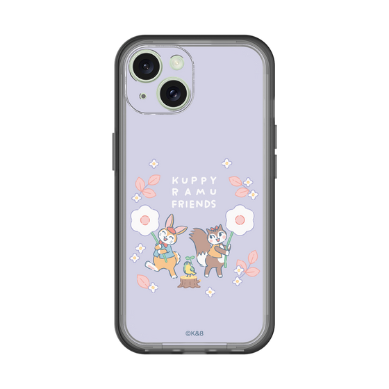 Slim Protection Premium Case［ Kuppyramu Friends - Flower ］