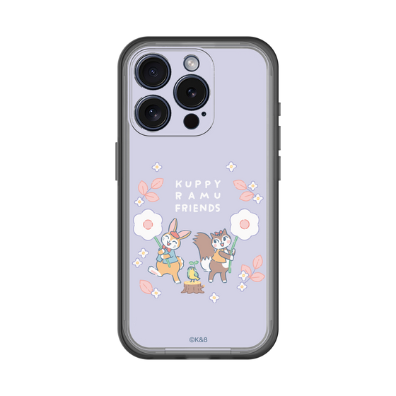 Slim Protection Premium Case［ Kuppyramu Friends - Flower ］
