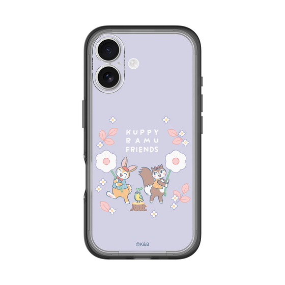 Slim Protection Premium Case［ Kuppyramu Friends - Flower ］