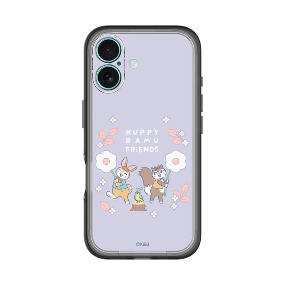 Slim Protection Premium Case［ Kuppyramu Friends - Flower ］