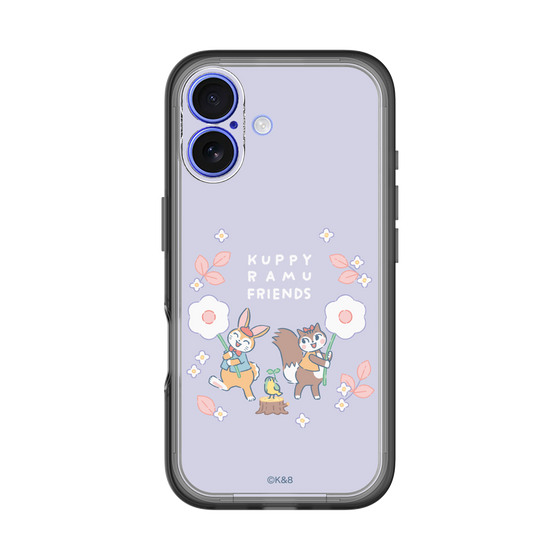 Slim Protection Premium Case［ Kuppyramu Friends - Flower ］