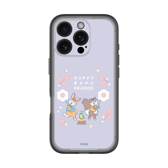 Slim Protection Premium Case［ Kuppyramu Friends - Flower ］