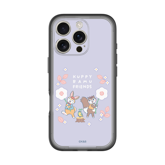 Slim Protection Premium Case［ Kuppyramu Friends - Flower ］