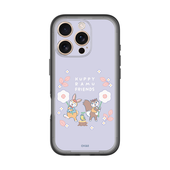 Slim Protection Premium Case［ Kuppyramu Friends - Flower ］