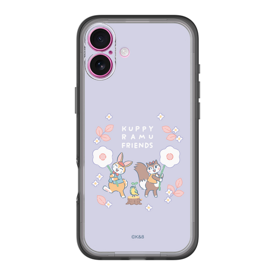 Slim Protection Premium Case［ Kuppyramu Friends - Flower ］