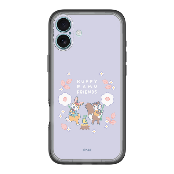 Slim Protection Premium Case［ Kuppyramu Friends - Flower ］