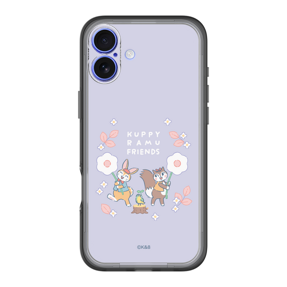 Slim Protection Premium Case［ Kuppyramu Friends - Flower ］
