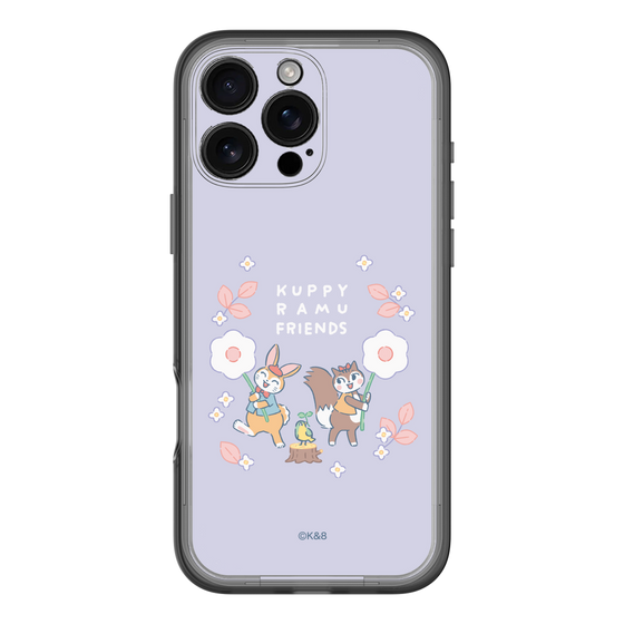 Slim Protection Premium Case［ Kuppyramu Friends - Flower ］
