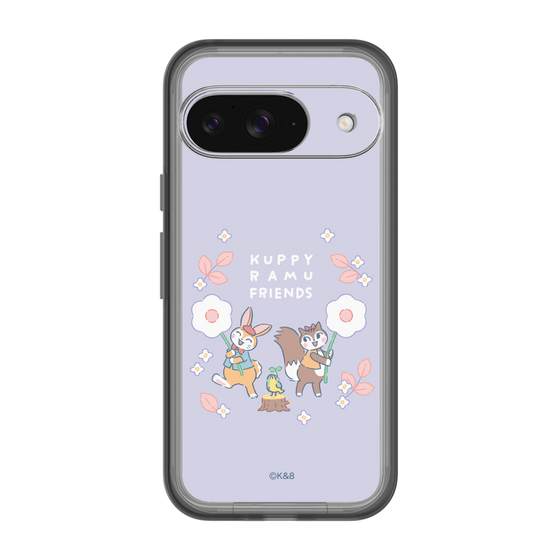 Slim Protection Premium Case［ Kuppyramu Friends - Flower ］
