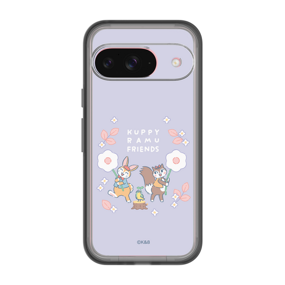 Slim Protection Premium Case［ Kuppyramu Friends - Flower ］