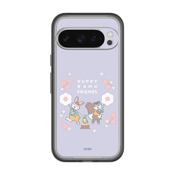 Slim Protection Premium Case［ Kuppyramu Friends - Flower ］