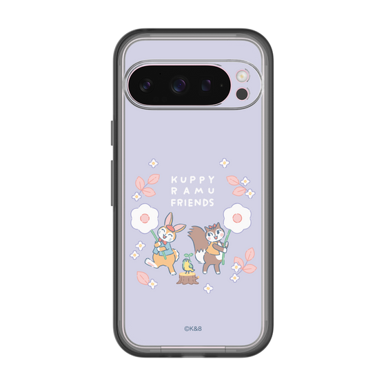 Slim Protection Premium Case［ Kuppyramu Friends - Flower ］