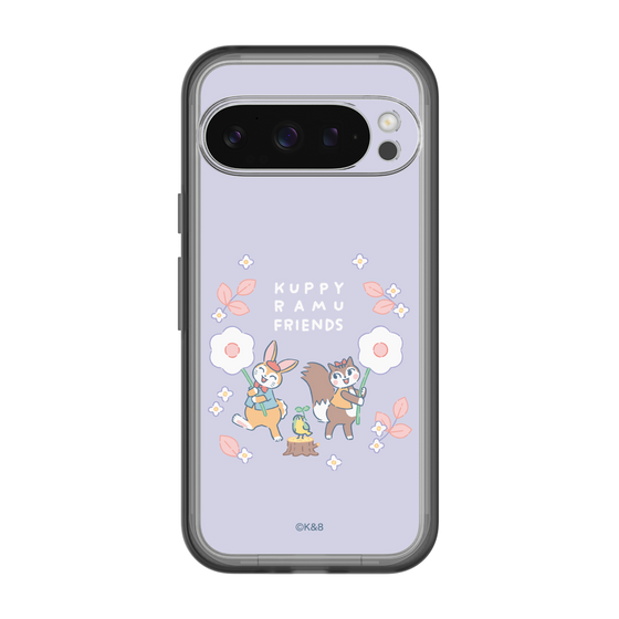 Slim Protection Premium Case［ Kuppyramu Friends - Flower ］