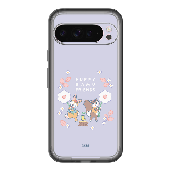 Slim Protection Premium Case［ Kuppyramu Friends - Flower ］