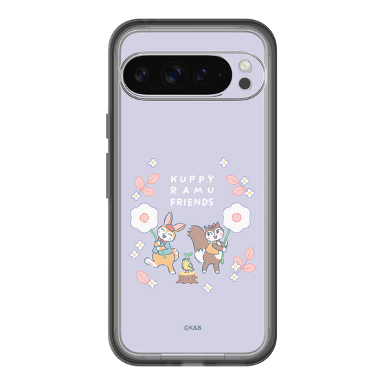 Slim Protection Premium Case［ Kuppyramu Friends - Flower ］