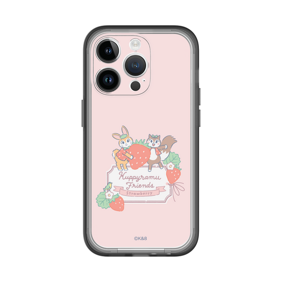 Slim Protection Premium Case［ Kuppyramu Friends - Strawberry ］
