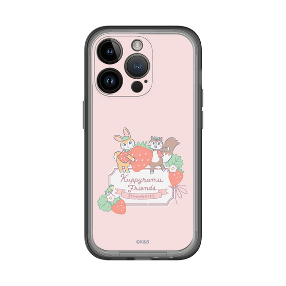Slim Protection Premium Case［ Kuppyramu Friends - Strawberry ］