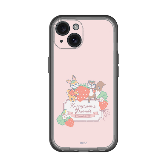 Slim Protection Premium Case［ Kuppyramu Friends - Strawberry ］