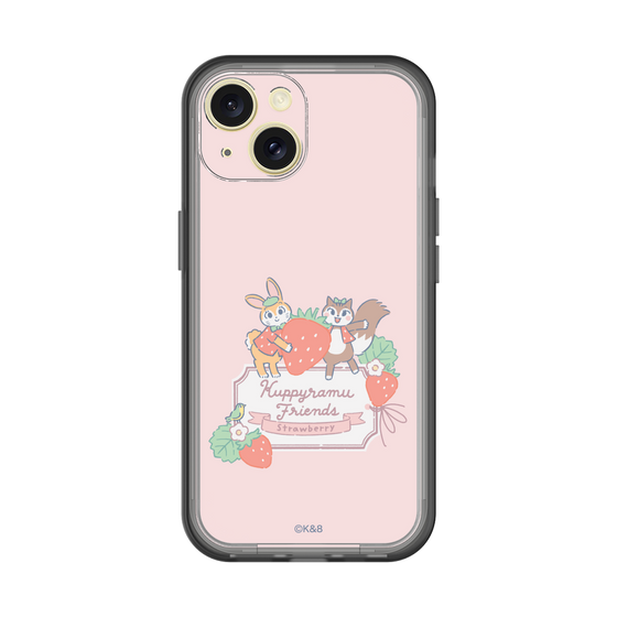 Slim Protection Premium Case［ Kuppyramu Friends - Strawberry ］