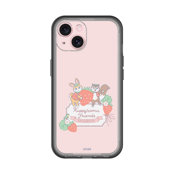 Slim Protection Premium Case［ Kuppyramu Friends - Strawberry ］