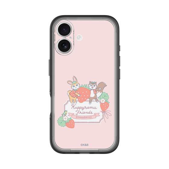 Slim Protection Premium Case［ Kuppyramu Friends - Strawberry ］