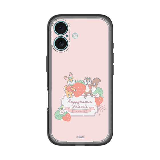 Slim Protection Premium Case［ Kuppyramu Friends - Strawberry ］
