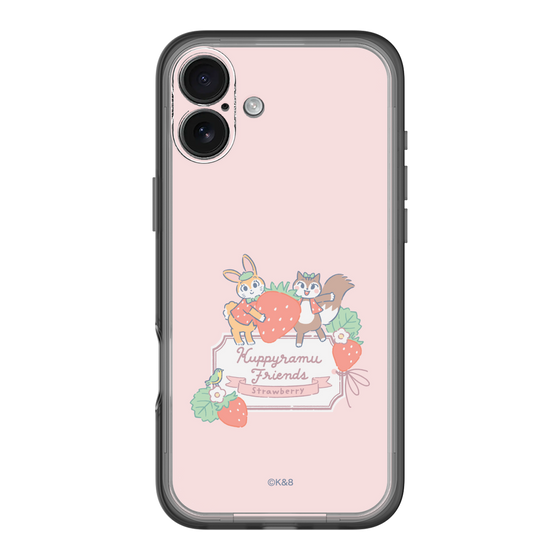 Slim Protection Premium Case［ Kuppyramu Friends - Strawberry ］