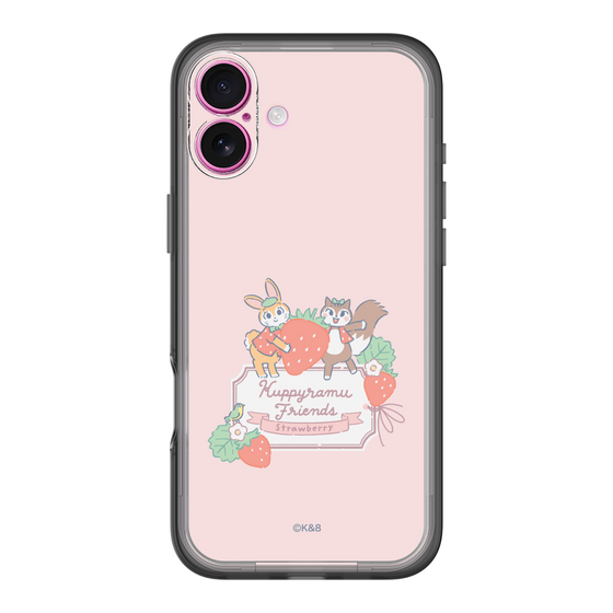 Slim Protection Premium Case［ Kuppyramu Friends - Strawberry ］