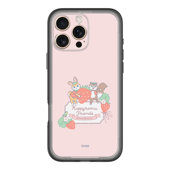 Slim Protection Premium Case［ Kuppyramu Friends - Strawberry ］
