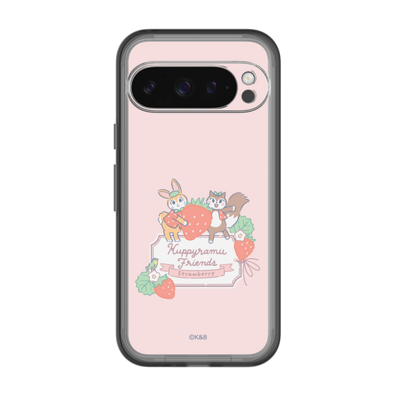 Slim Protection Premium Case［ Kuppyramu Friends - Strawberry ］