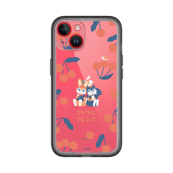 Slim Protection Premium Case［ Kuppyramu Friends - Cherry ］